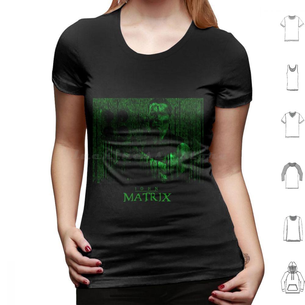 John Matrix In The Matrix Green Font T Shirt 6xl Cotton Cool Tee Matrix The Matrix Enter The Matrix Movie Red Pill Science