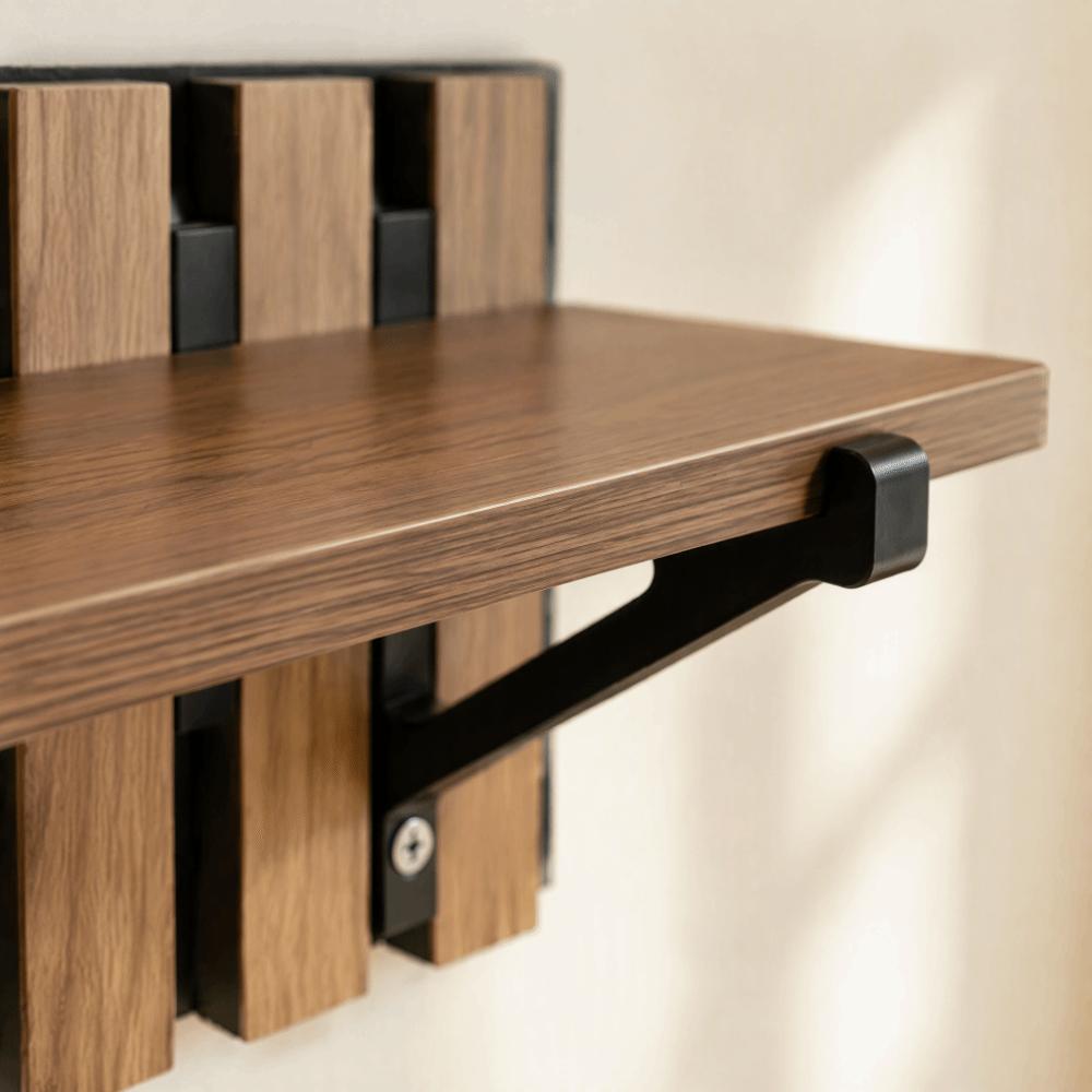 3D Printed Acoustic Panel Shelf Easy Installation Sound Absorbing Board Bracket Noise Reduction
