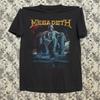 Megadeth Vic Lincoln Принт Унисекс Футболка vtg S5XL Унисекс Футболка