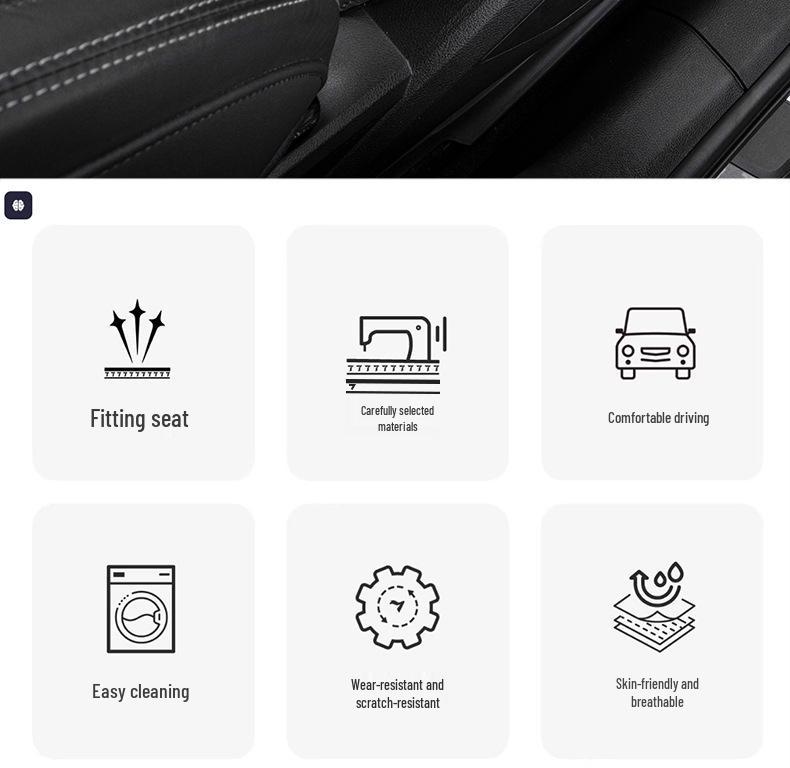 Универсальная всесезонная подушка на сиденье автомобиля AION i60 - Замша, Подходит для моделей RT/S/UT/LX/Y/V