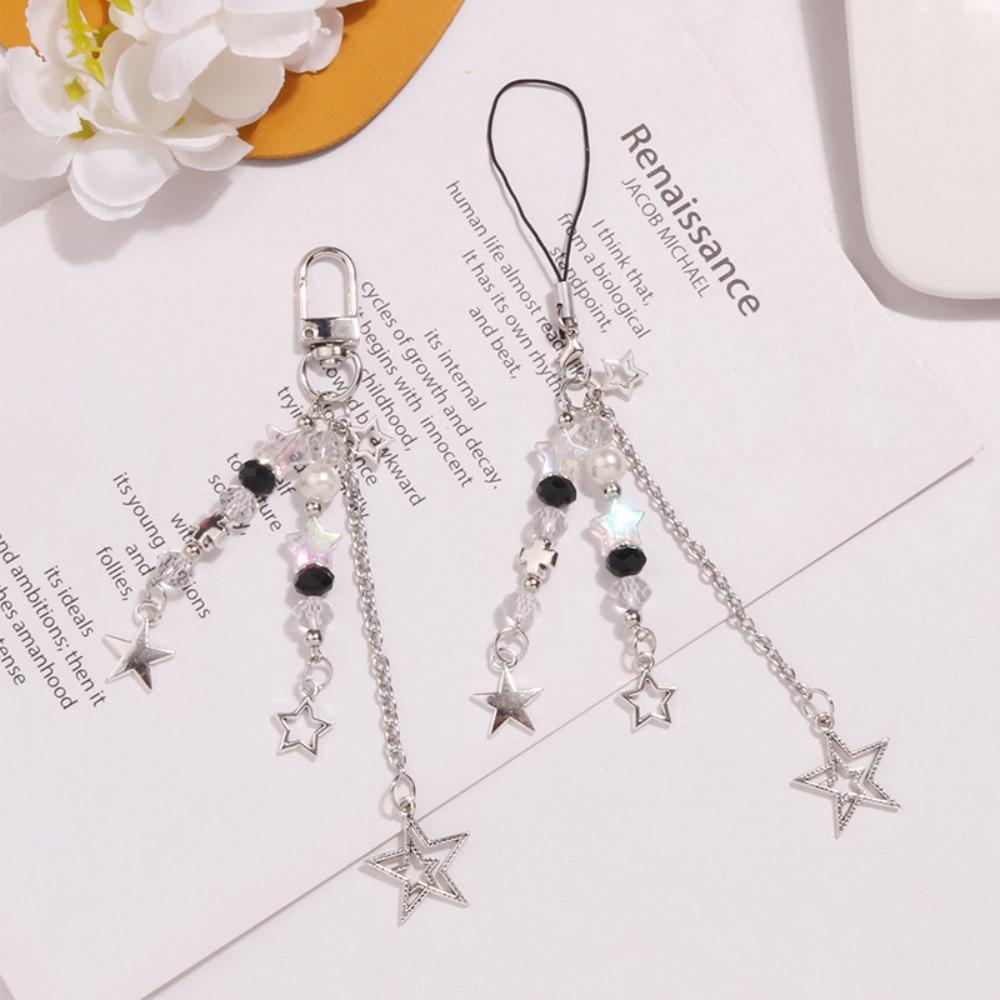 Stylish Lanyard Y2K Phone Chain Key Chains Y2k Earphone Case Pendant  Bag Decoration