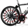 1:10 Scale Die-cast Alloy Mini Mountain Bike Bicycle Model Toy, Finger Bicycle, Table Decoration Handicraft, Bicycle Enthusiast