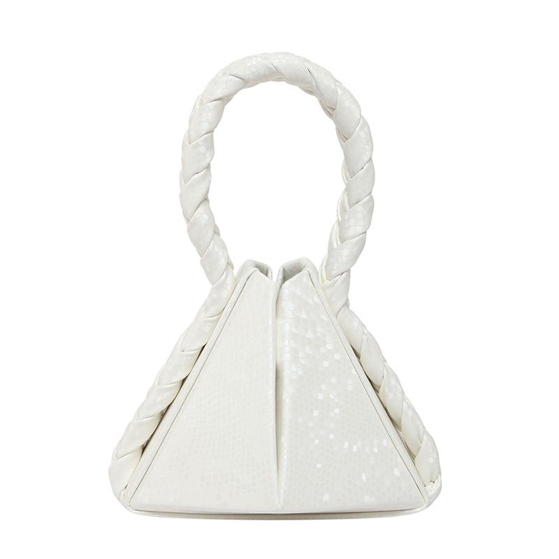 Трендовый новый дизайн продукта твист портативная геометрическая складная сумка-тоут чувство высокого класса нишевая модная сумка-мессенджер женская сумка