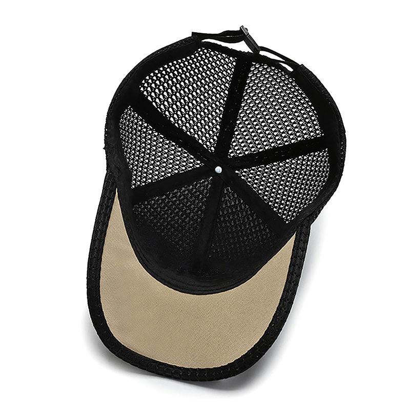 Summer Men Mesh Baseball Cap Sunhat Outdoor Summer Breathable Men Baseball Hat