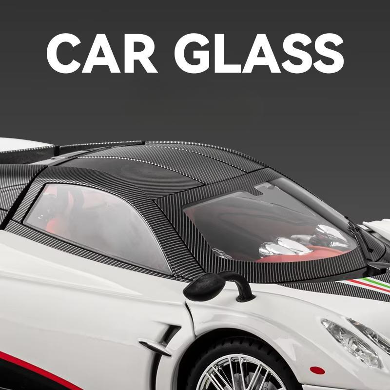 1:18 Pagani Huayra Dinastia Super Sports Car Alloy Model Car Toy Die-cast Metal Casting Sound and Light Pull Back Car Toy Children's Vehicle