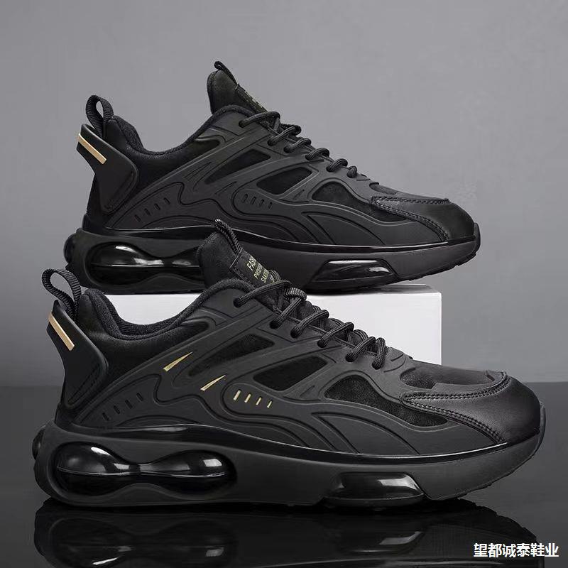 Cross-border Men's Sports Shoes Breathable Mesh Running Sports Leisure Thick-soled Wear-resistant Fashion Men's Shoes