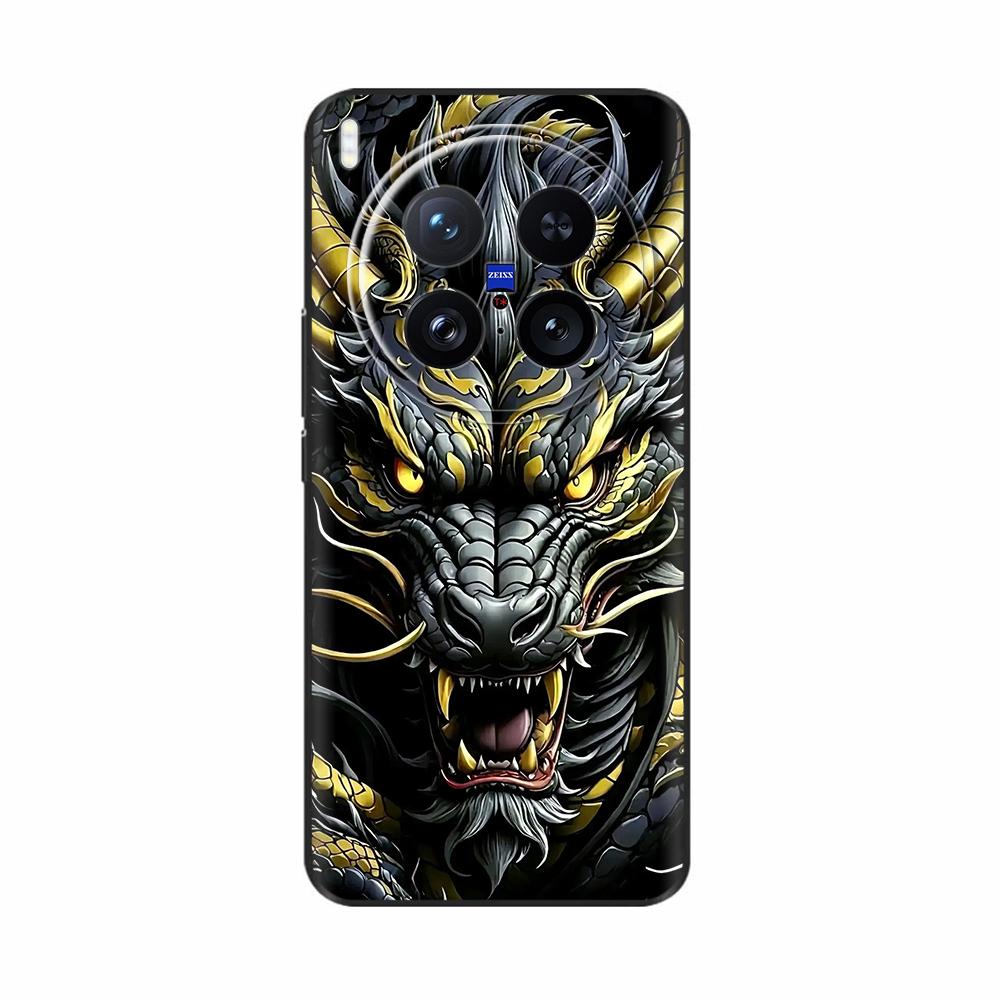 Для VIVO X200 Ultra Чехол Милый Мультяшный Расписной Задняя Крышка Для VIVO X200 Pro Mini X100 Ultra Ударопрочный Чехол Бампер Fundas Para