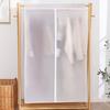 Dustproof Clothes Oversized Cover Zipper Closure Translucent Dress Suit Coat Protector Cover Hanging Storage