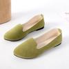 Women Flats  Colourful Suede Women Loafers Ballet Pointed Toe Flats Ladies Shoes Loafers