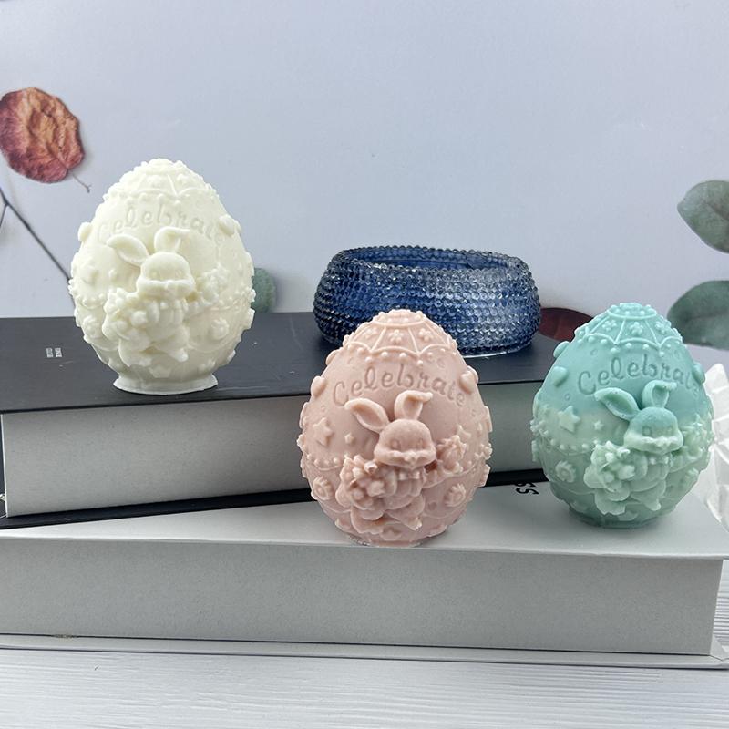 1 шт DIY Изготовление свечей Форма Симпатичная Яйцевидная силиконовая форма Мыло Форма Ароматерапевтическая свеча Форма Изготовление свечей 1 стиль