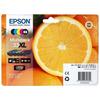 Cartouche D'encre Originale 33XL Multipack - EPSON - Noir, Jaune, Cyan, Magenta, Photo Noire - 47 Ml - XL
