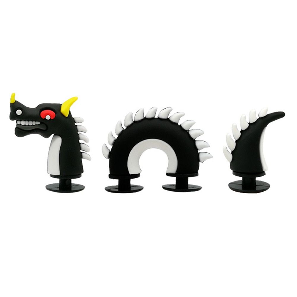 Подарки 3D Пряжка-зажим для обуви DIY Дракон Крокодил Змея Подвески для обуви Декорации для сандалий Зажимы-декорации для обуви Crocs