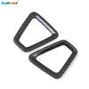 For Volvo XC60 XC 60 2018   Carbon Fiber Car Front Upper Air Condition Vent Outlet Cover Trim Interior Accessories