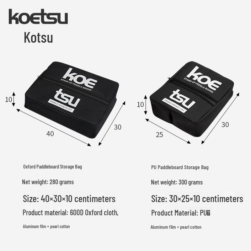 KOETSU Сумка-холодильник для сапборда с пакетом льда и поворотной пряжкой