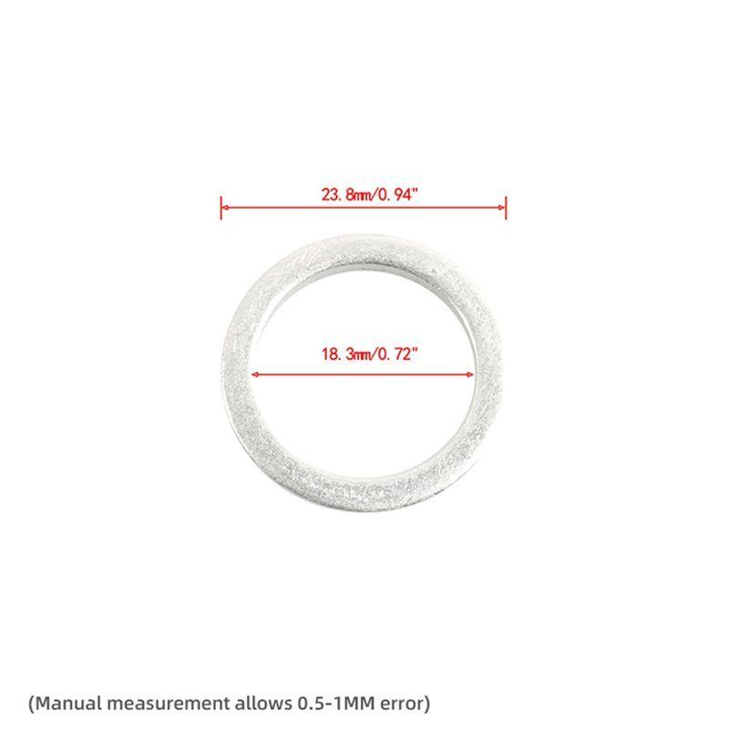 R4-Oil Drain Screw Washer 9043018008 Drain Plug Gasket For Toyota Lexus 90430-18008 Gearbox Drain Screw Gasket