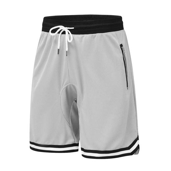 Men Sport Shorts Elastic Waist Adjustable Drawstring Quick-Drying Gym Shorts with Pockets Loose Fit Running Shorts
