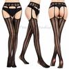 30 Styles Erotic Stockings With Garter Belt For Women Fishnet Pantyhose Plus Size Thigh High Socks Sexy Lingerie