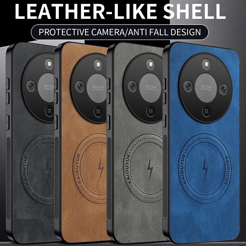 Для Honor X9D Магнитный Защитный Чехол для Телефона Для Honor X9D Задняя Крышка из Овечьей Кожи Для Honor X9D Мягкий Противоударный из Ягнячьей Кожи