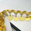 Creative Belly Dance Waist Chain Shiny Tassel Sequins Lace Trim  Ethnic Decorations