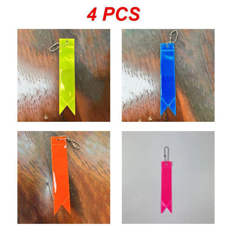 1~4 шт. Защитная светоотражающая сумка с использованием передовой технологии отражения, длительный срок службы, водонепроницаемый материал, компактный рюкзак, подвеска