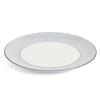Импортный Wedgwood Geo Blue Pinstripe White 1079124 [Оригинальный товар] Тарелка, 24 см,