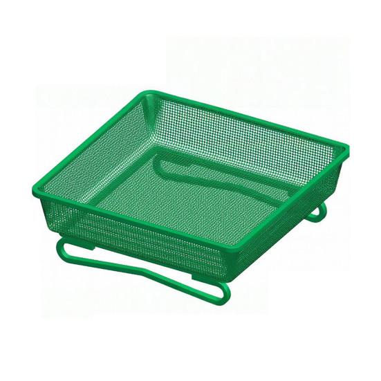 Металлический квадратный поддон для кормушки для птиц, сетчатый поддон для кормления семян диких птиц, наружная станция для кормления колибри на заднем дворе