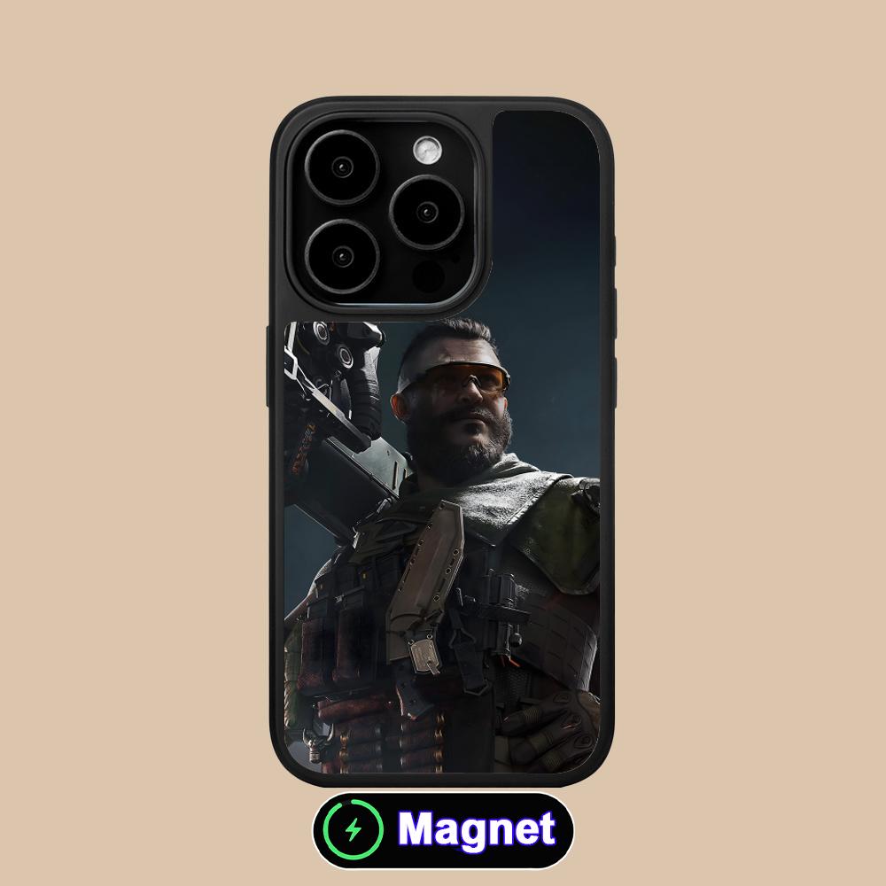 Игровой чехол Delta Force с матовой поверхностью и поддержкой MagSafe для мобильного телефона iPhone 17 16 15 14 13 12 11 Air Pro Max Plus, цветной