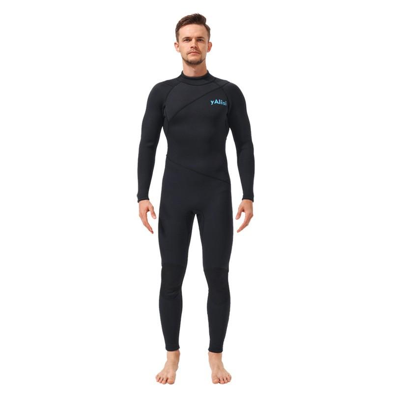 3mm Neoprene Fullsuit Wetsuit Men Women Warm Surfing Diving Snorkeling Winter Swimming