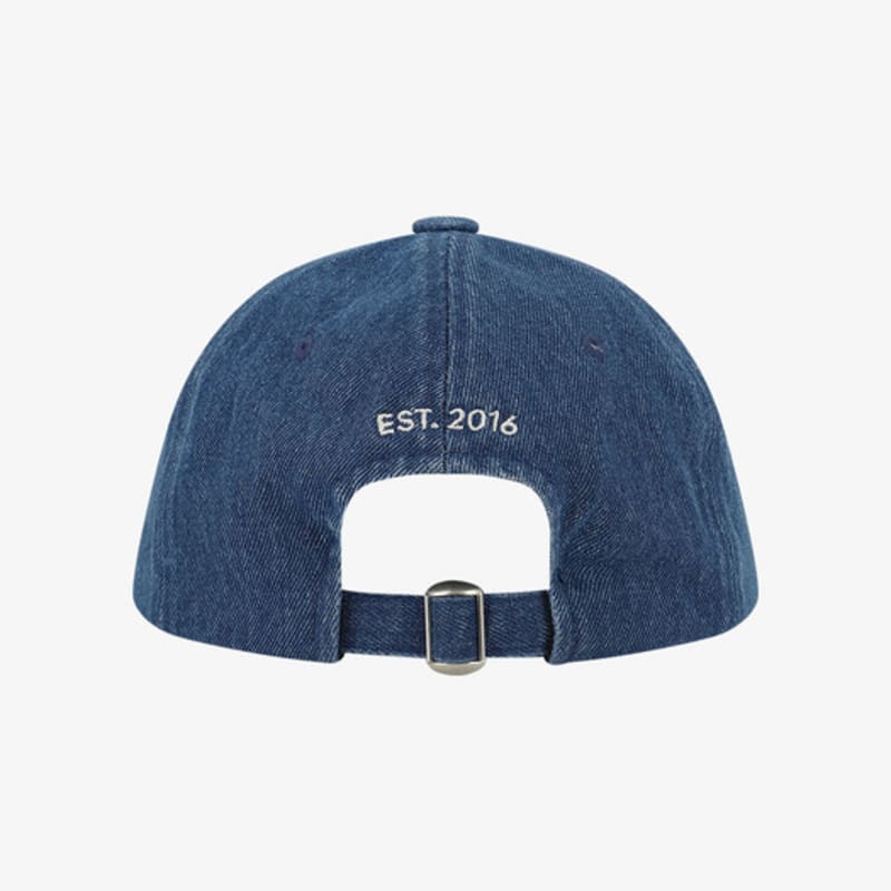 CITYBREEZE Scratch Point Vintage Denim Ball Cap_INDIGO