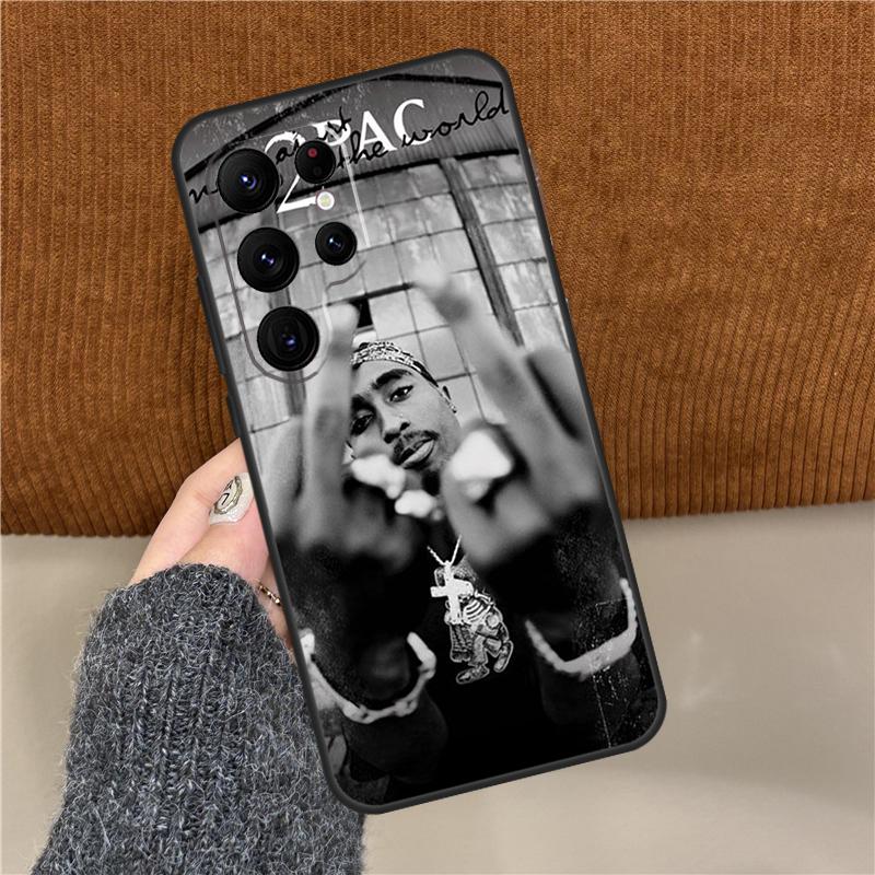 Чехол для телефона Tupac Shakur для Samsung Galaxy S25 Ultra S9 S10 Plus S20 FE S21 S22 S23 S24 Ultra Задняя крышка