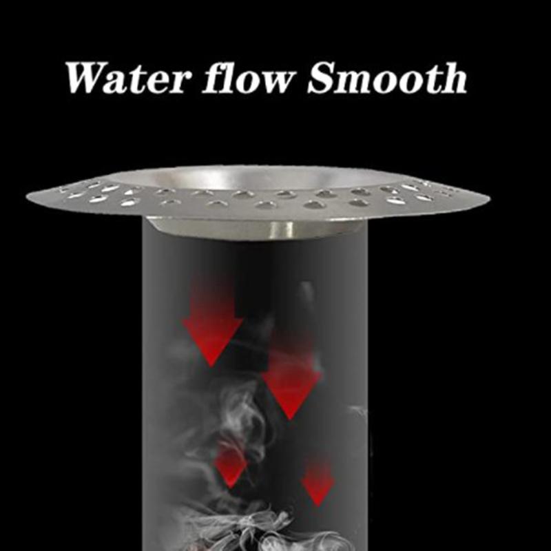 2 шт. кухонный металлический фильтр для раковины, сливное отверстие для ванны, улавливатель волос, пробка из нержавеющей стали, сливное отверстие для душа, фильтр-сифон 7,5 см