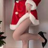 New Year Christmas Dress Women Pajamas Long Sleeve Nightwear Comfortable Red Dress Suit  Gifts