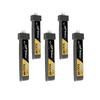 TATTU 300 мАч 3,8 В Высоковольтный 75C 1S1P LiPo Аккумулятор с разъемом BT 2.0 (5 упаковок)