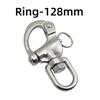 316 Stainless Steel Swivel Shackle Quick Release Boat Anchor Chain Eye Shackle Swivel Snap Hook For Marine Architectural