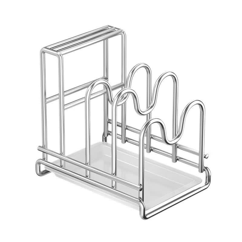 Brangdy Stainless Steel Pot Lid & Kitchen Organizer
