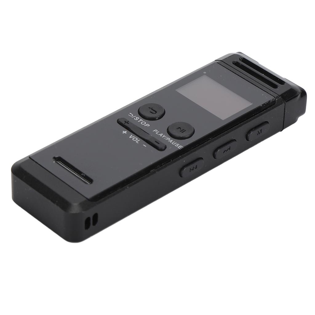 Цифровой диктофон с памятью 32 ГБ, шумоподавлением, портативное устройство для записи звука с возможностью воспроизведения