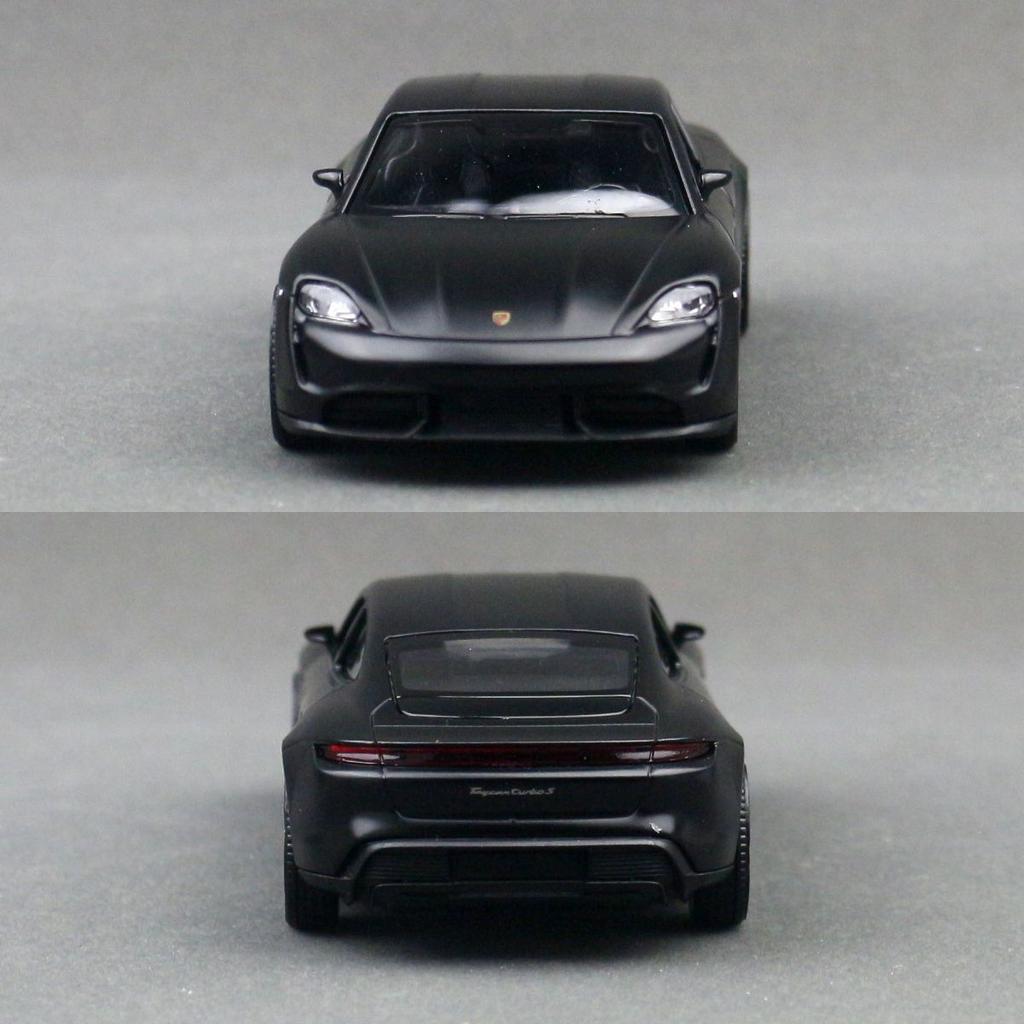 AABKO1 1:36 Porsche Taycan Суперкар Сплав Автомобиль Литье под давлением и Игрушечные транспортные средства Модель автомобиля Миниатюрная масштабная модель автомобиля Для детей