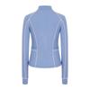 Comfortable Zip-Up Riding Shirt for Girls: Breathable Sweatshirt with Thumb Holes, Collared Neck & Secure Zip Pockets
