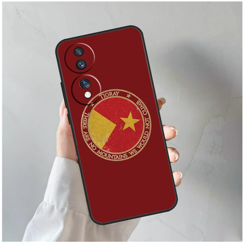 Флаг Тыграя Чехол для Honor Magic 8 5 6 7 Pro Чехол для Honor 200 400 70 90 Lite X8c X8b X9a X9b X9c X9d Win RT