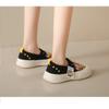Couple Style Canvas Shoes for Women In Autumn New Thick Soled Cute Cartoon Women's Shoes