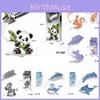 Animal 3d Dinosaur Model Craft Kit Diy Paper Jigsaw Puzzle Kid Toy Educational