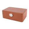 Jewelery Case Decorative Portable Travel Container Display Box for Watches Ear Studs