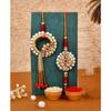 Rakhi Gift Combo for Brother Bhaiya and Bhabhi | Bhaiya Bhabhi Couple Rakhi Set of 2 | Rakhi with Ganesha Idol Gift for Brother