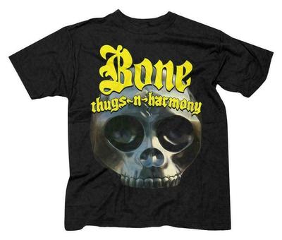 Винтажная хлопковая футболка Bone Thugs N Harmony Черная S-4XL Унисекс UR197 Унисекс футболка