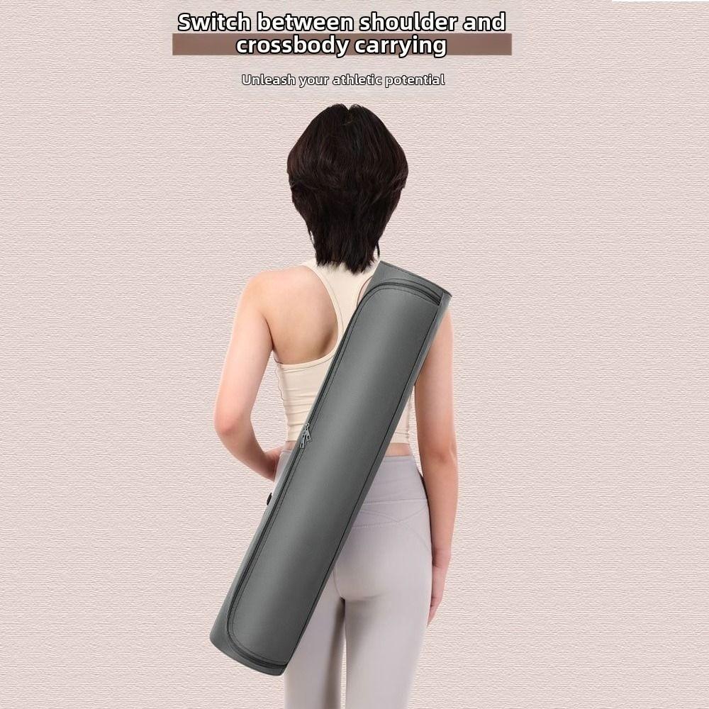 Adjustable Strap Fitness Mat Carrier Waterproof Pilates Mat Backpack Gym Mat Cover Sports