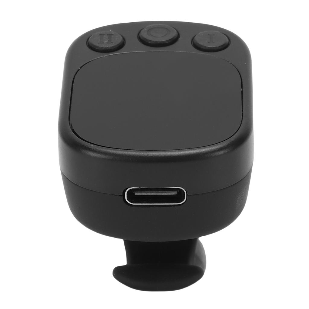 Кольцо-пульт с тачпадом Bluetooth 5.4 Прокручивающееся кольцо Беспроводной перелистыватель страниц Удаленный спуск камеры для телефона Планшета