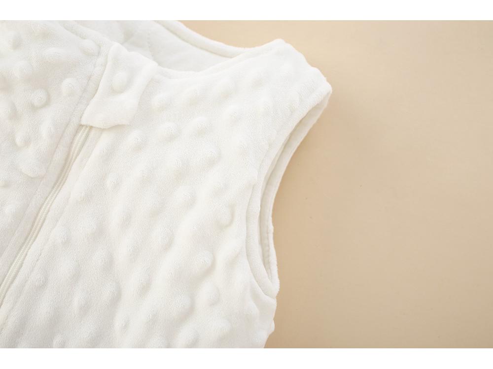 Спальный мешок без рукавов из плотного детского бархата для осени/зимы