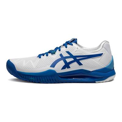 Мужские кроссовки Gel Разрешение 8 Novak Pack Белый Тунец-Синий 1041A345-960