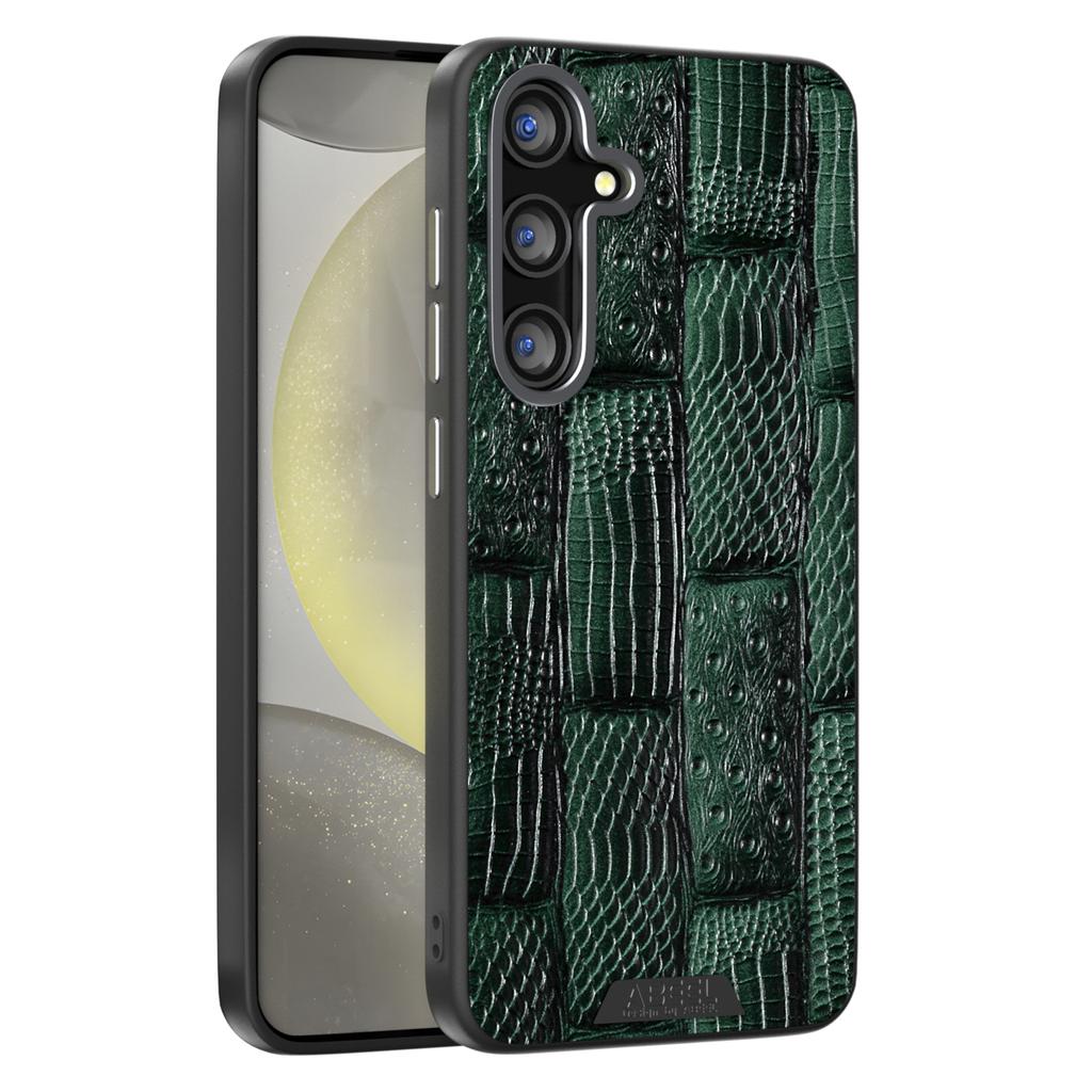 ABEEL For Samsung Galaxy S25 Case Compatible with MagSafe Beast Texture Micro-Embossing Back Cover