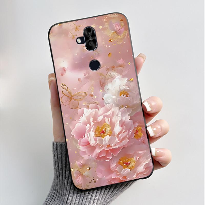 Роскошный модный цветок для Asus Zenfone 5 Lite ZC600KL 5Q ZC600KL X017DA Силиконовый чехол для телефона Защитная задняя крышка Мягкий чехол из ТПУ